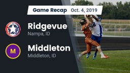 Recap: Ridgevue vs. Middleton  2019