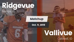 Matchup: Ridgevue vs. Vallivue  2019