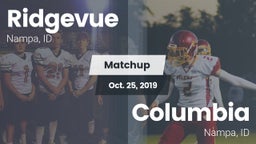 Matchup: Ridgevue vs. Columbia  2019