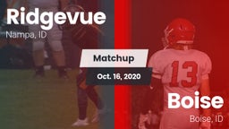 Matchup: Ridgevue vs. Boise  2020