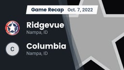 Recap: Ridgevue  vs. Columbia  2022