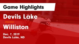 Devils Lake  vs Williston  Game Highlights - Dec. 7, 2019