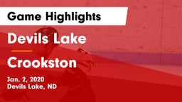 Devils Lake  vs Crookston  Game Highlights - Jan. 2, 2020