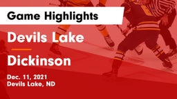 Devils Lake  vs Dickinson  Game Highlights - Dec. 11, 2021