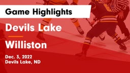 Devils Lake  vs Williston  Game Highlights - Dec. 3, 2022