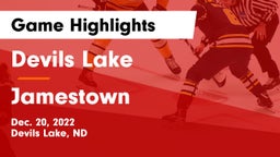 Devils Lake  vs Jamestown Game Highlights - Dec. 20, 2022