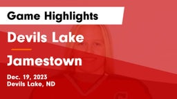 Devils Lake  vs Jamestown  Game Highlights - Dec. 19, 2023