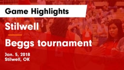 Stilwell  vs Beggs tournament Game Highlights - Jan. 5, 2018