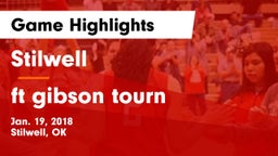 Stilwell  vs ft gibson tourn Game Highlights - Jan. 19, 2018