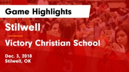 Stilwell  vs Victory Christian School Game Highlights - Dec. 3, 2018