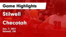 Stilwell  vs Checotah  Game Highlights - Jan. 7, 2021