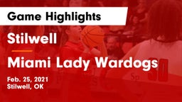 Stilwell  vs Miami Lady Wardogs Game Highlights - Feb. 25, 2021