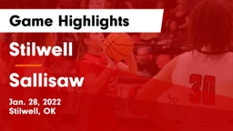 Stilwell  vs Sallisaw  Game Highlights - Jan. 28, 2022