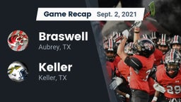 Recap: Braswell  vs. Keller  2021