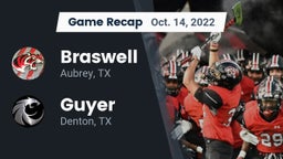 Recap: Braswell  vs. Guyer  2022