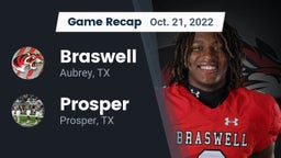 Recap: Braswell  vs. Prosper  2022