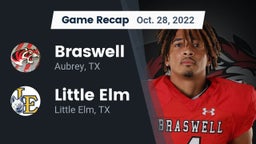 Recap: Braswell  vs. Little Elm  2022