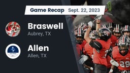 Recap: Braswell  vs. Allen  2023