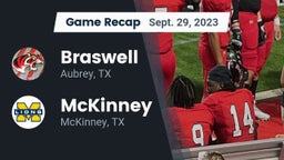 Recap: Braswell  vs. McKinney  2023
