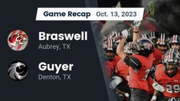Recap: Braswell  vs. Guyer  2023