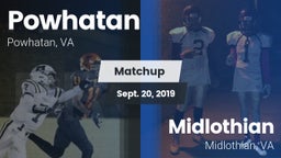 Matchup: Powhatan  vs. Midlothian  2019