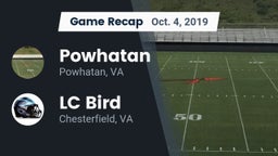 Recap: Powhatan  vs. LC Bird  2019