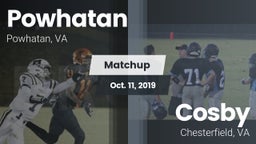 Matchup: Powhatan  vs. Cosby  2019