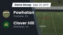 Recap: Powhatan  vs. Clover Hill  2019