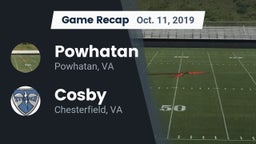 Recap: Powhatan  vs. Cosby  2019