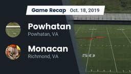 Recap: Powhatan  vs. Monacan  2019