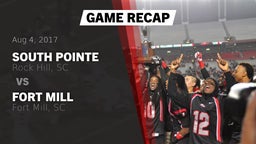 Recap: South Pointe  vs. Fort Mill  2017