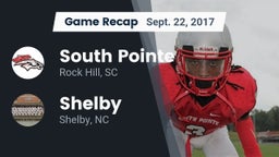 Recap: South Pointe  vs. Shelby  2017
