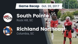 Recap: South Pointe  vs. Richland Northeast  2017