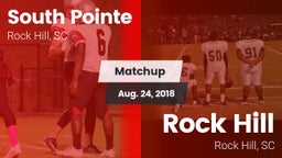 Matchup: South Pointe High vs. Rock Hill  2018