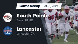 Recap: South Pointe  vs. Lancaster  2021