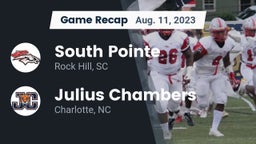 Recap: South Pointe  vs. Julius Chambers  2023