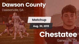 Matchup: Dawson County High vs. Chestatee  2019