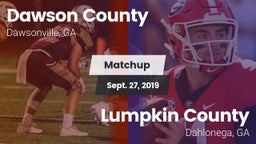 Matchup: Dawson County High vs. Lumpkin County  2019