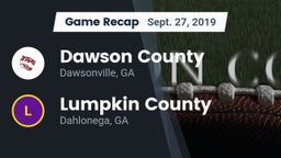 Recap: Dawson County  vs. Lumpkin County  2019