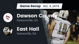 Recap: Dawson County  vs. East Hall  2019