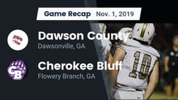 Recap: Dawson County  vs. Cherokee Bluff   2019