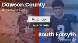Matchup: Dawson County High vs. South Forsyth  2020