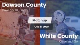 Matchup: Dawson County High vs. White County  2020