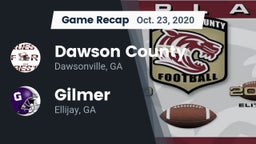 Recap: Dawson County  vs. Gilmer  2020