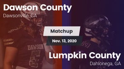 Matchup: Dawson County High vs. Lumpkin County  2020