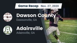 Recap: Dawson County  vs. Adairsville  2020