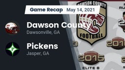 Recap: Dawson County  vs. Pickens  2021