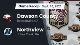 Recap: Dawson County  vs. Northview  2021
