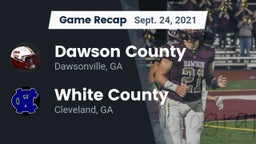 Recap: Dawson County  vs. White County  2021