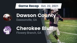 Recap: Dawson County  vs. Cherokee Bluff   2021